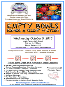 Empty Bowls Dinner & Silent Auction